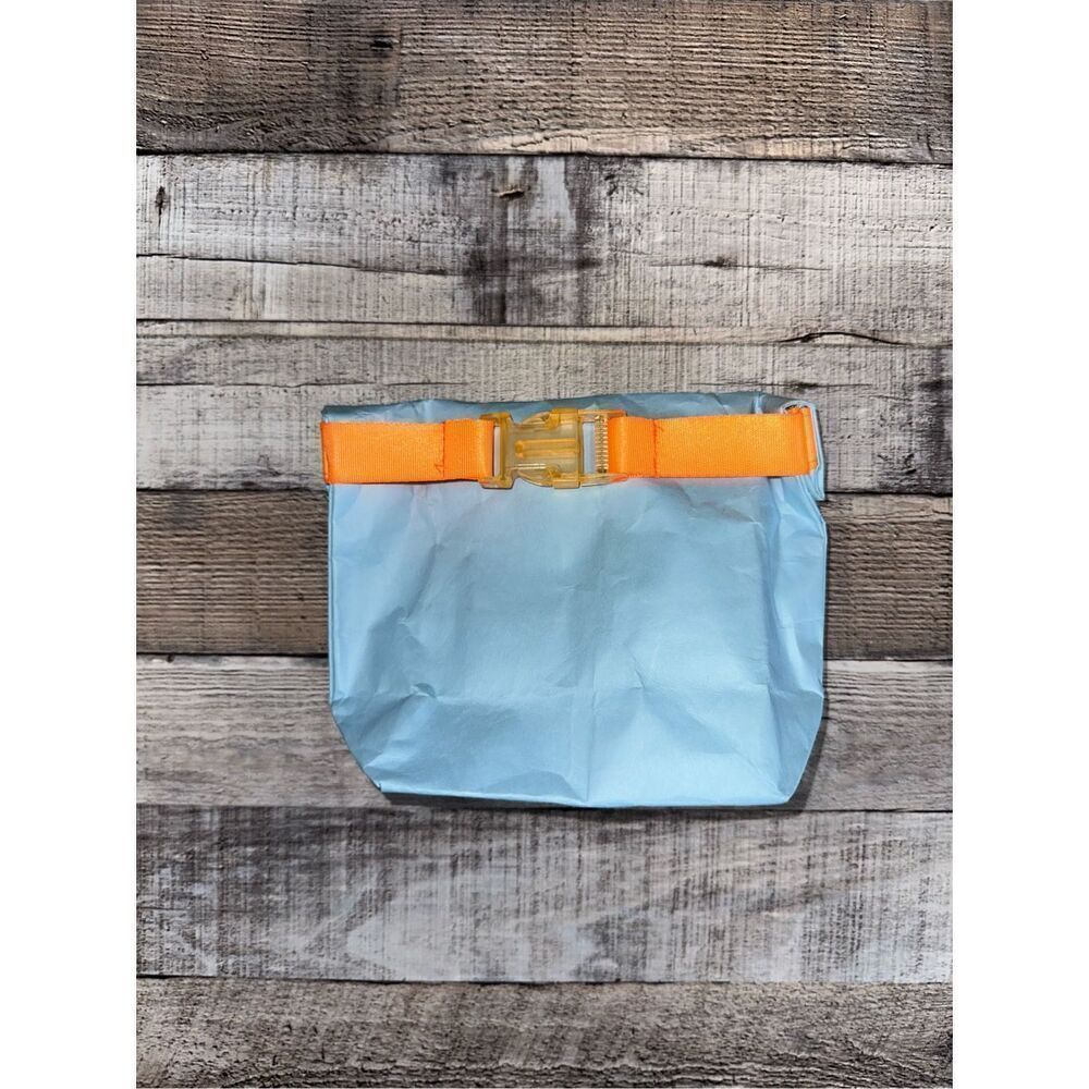 Drunk Elephant Recycled Natural Wood Travel Skincare Makeup Earth Friendly Bag